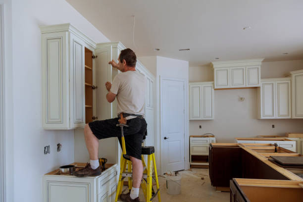Cabinet Refacing Before After Gainesville